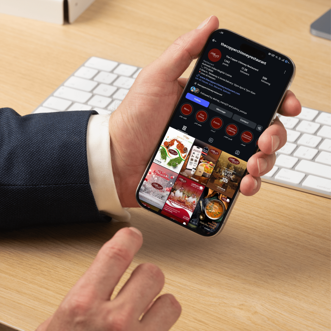 The Copper Chimney Restaurant Digital Marketing Campaign